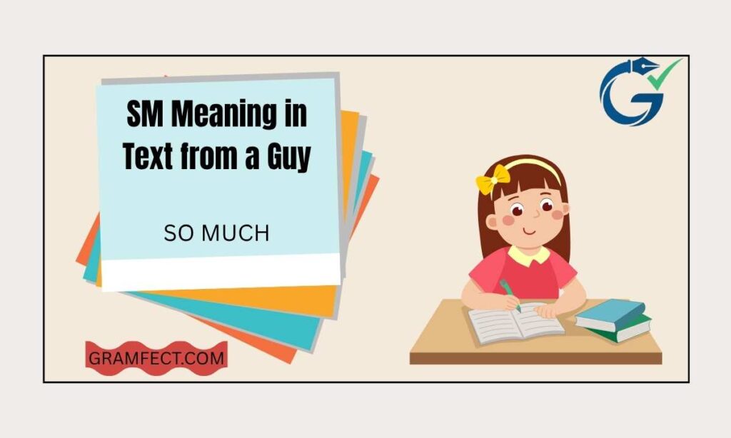 SM Meaning in Text from a Guy
