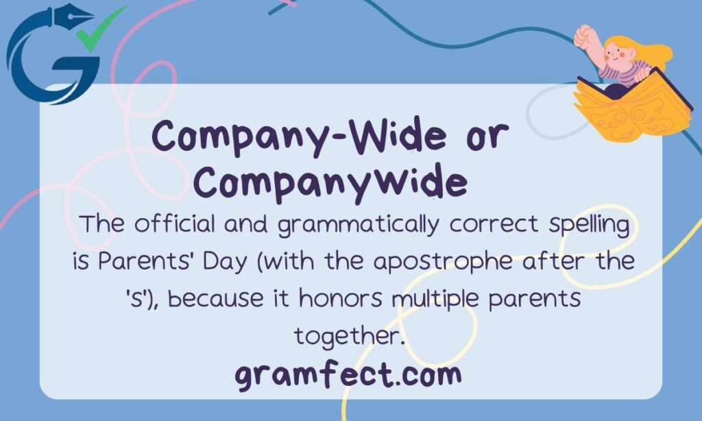How to Use Company-Wide Correctly in Sentences