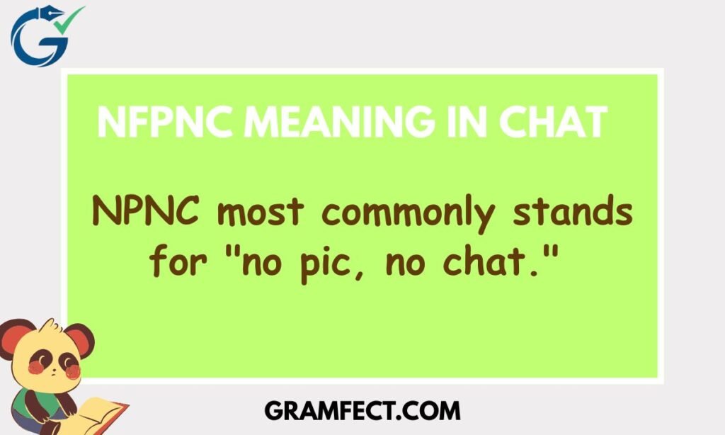 NFPNC Meaning in Chat