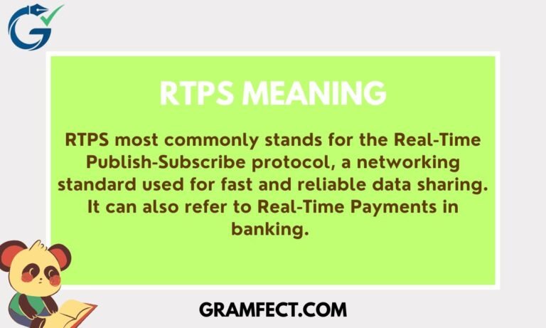 RTPS meaning