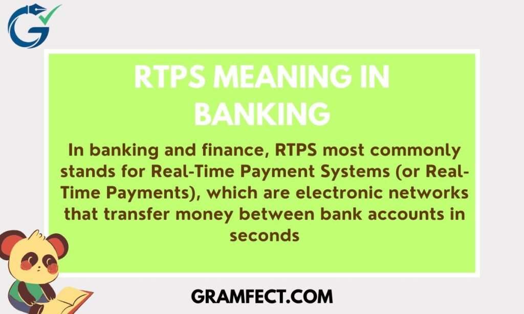 RTPS Meaning in Banking